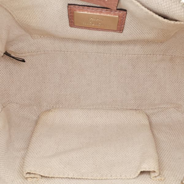 Pre-owned Gucci Leather Soho Disco Crossbody Gold