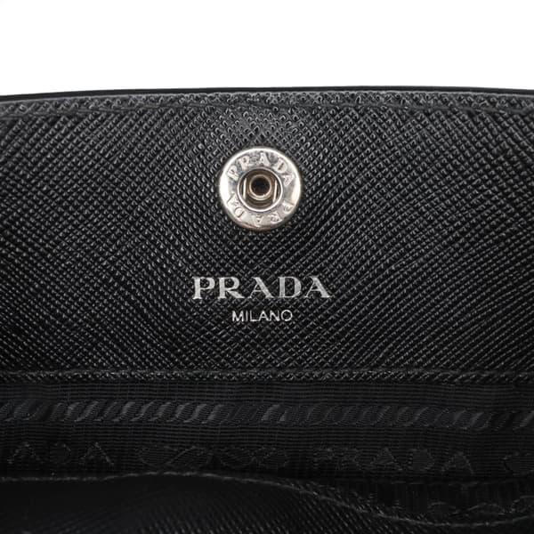 Pre-owned Prada Saffiano Lux Crossbody Black