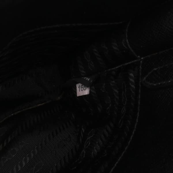 Pre-owned Prada Saffiano Lux Crossbody Black