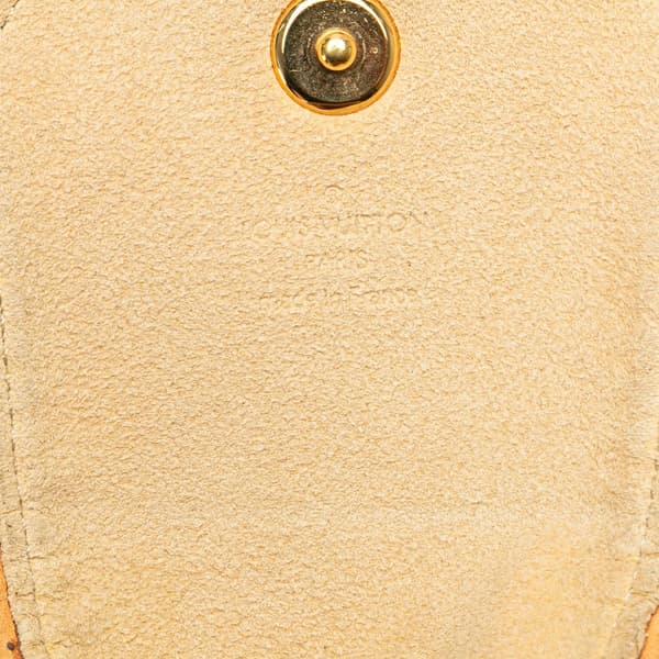 Pre-owned Louis Vuitton Monogram Pochette Cancun Brown