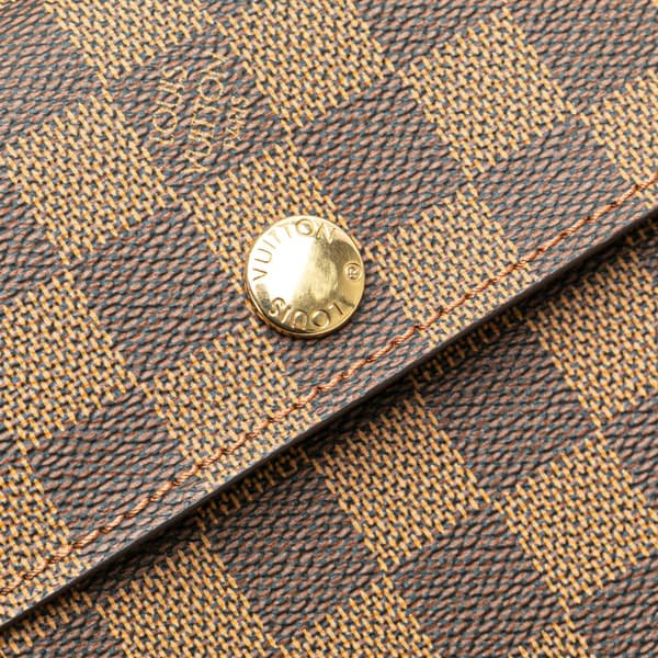 Pre-owned Louis Vuitton Damier Ebene Pimlico Brown