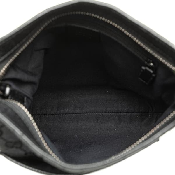 Pre-owned Gucci GG Canvas Crossbody Black