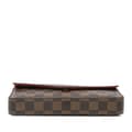 Pikkukuva 3 / 10: Pre-owned Louis Vuitton Damier Ebene Pochette Felicie Brown