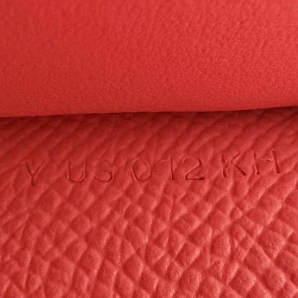 Pre-owned Hermès Epsom Kelly To Go Wallet Pink