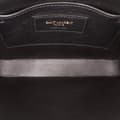Miniatyrbild 4 av 7: Pre-owned Saint Laurent Small Canvas Striped Solferino Satchel In Box Black