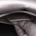 Miniatyrbild 5 av 7: Pre-owned Saint Laurent Small Canvas Striped Solferino Satchel In Box Black