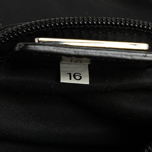 Pre-owned Prada Tessuto Zip Top Crossbody Black