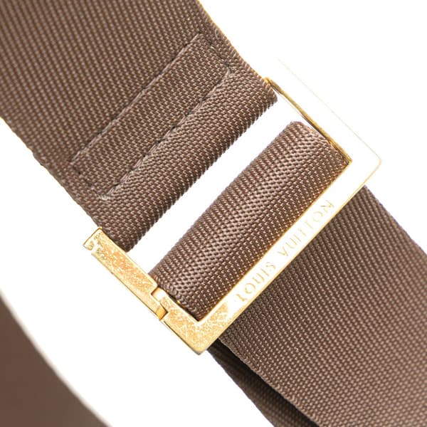 Pre-owned Louis Vuitton Damier Ebene Geronimos Brown