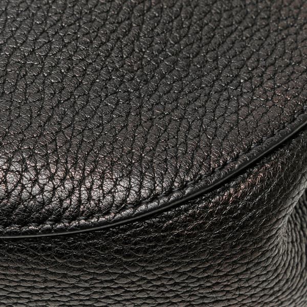Pre-owned Chloé Large Grained Lambskin Drew Crossbody Black