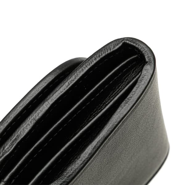 Pre-owned Gucci Medium Calfskin Blondie Wallet on Chain Black