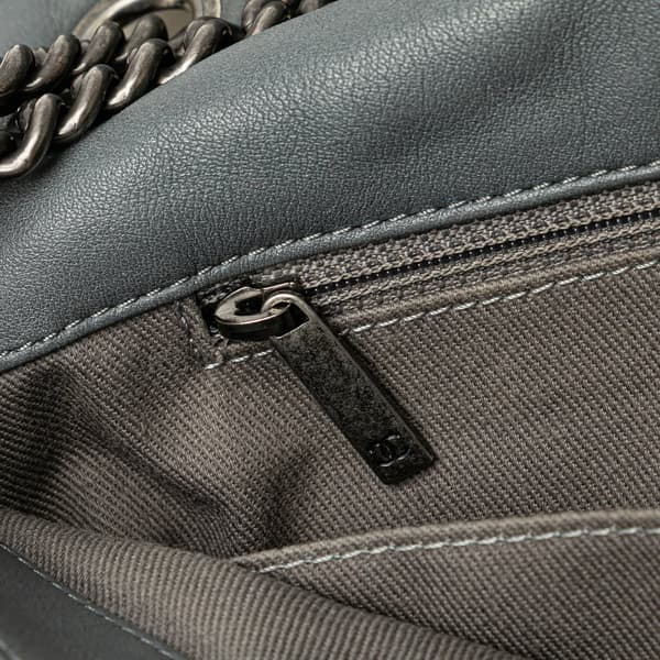 Pre-owned Chanel Medium Canvas Graffiti Tromp L Oeil Oh My Boy Flap Brown