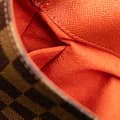 Miniatyrbilde 6 av 10: Pre-owned Louis Vuitton Damier Ebene Musette Salsa Long Strap Brown