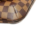 Miniatyrbilde 10 av 10: Pre-owned Louis Vuitton Damier Ebene Musette Salsa Long Strap Brown