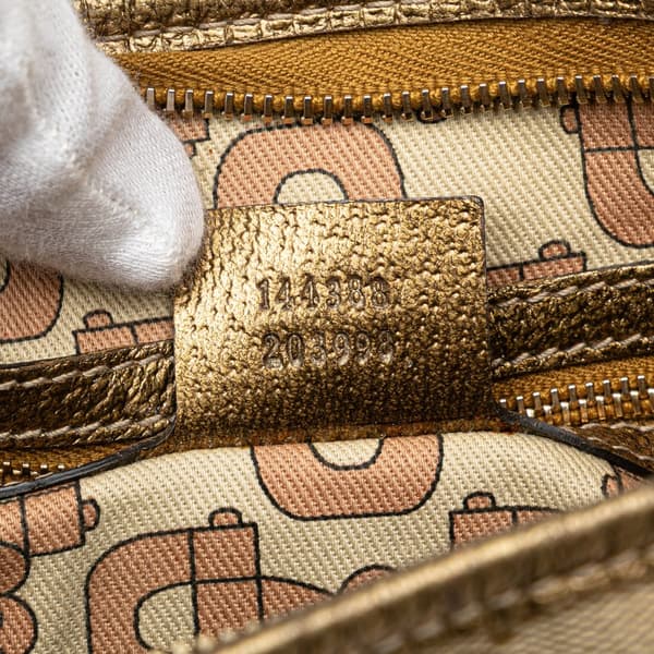 Pre-owned Gucci GG Canvas Jolicoeur Crossbody Brown
