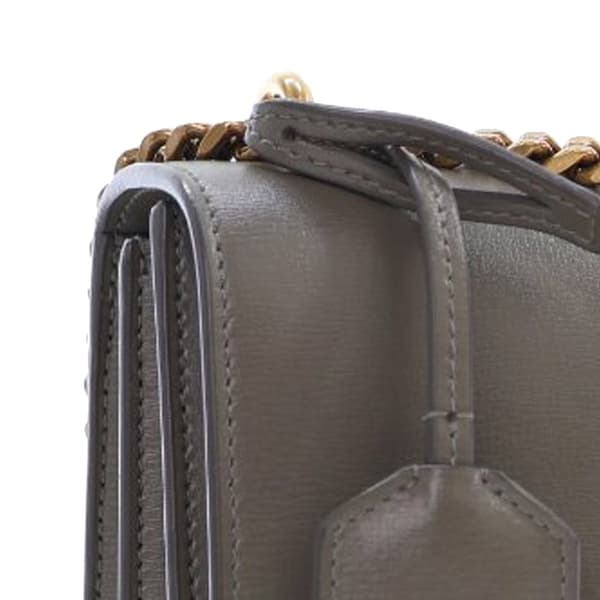 Pre-owned Saint Laurent Medium Smooth Calfskin Sunset Bag Brown