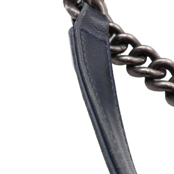 Pre-owned Chanel Bicolor Satin Diamond Stitch Wallet On Chain Black