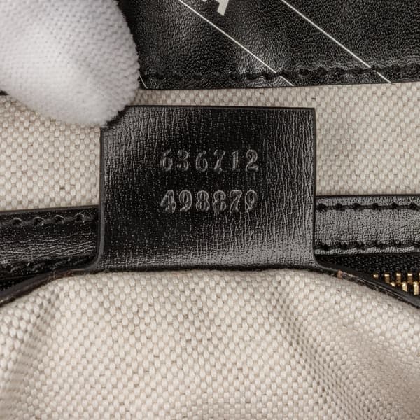 Pre-owned Gucci Balenciaga The Hacker Project Medium Calfskin Jackie 1961 Crossbody Black