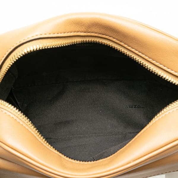 Pre-owned Fendi Leather Baguette Camera Bag Brown