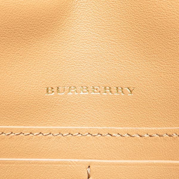 Pre-owned Burberry Leather Pearson Crossbody Pink