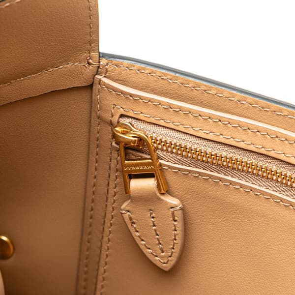 Pre-owned Burberry Leather Pearson Crossbody Pink