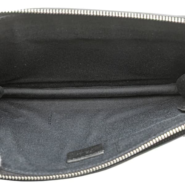 Pre-owned Fendi Mini 2Jours Studded Leather Vitello Dolce Crossbody Black
