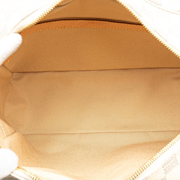 Pre-owned Louis Vuitton Damier Azur Naviglio White