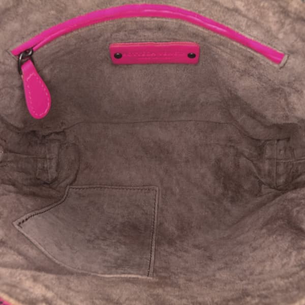 Pre-owned Bottega Veneta Medium Nappa Intrecciato Nodini Crossbody Pink