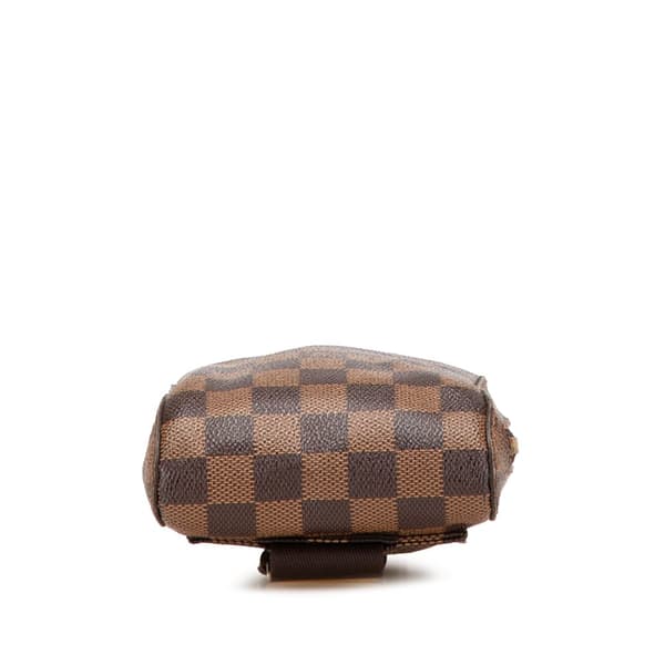 Pre-owned Louis Vuitton Damier Ebene Geronimos Brown