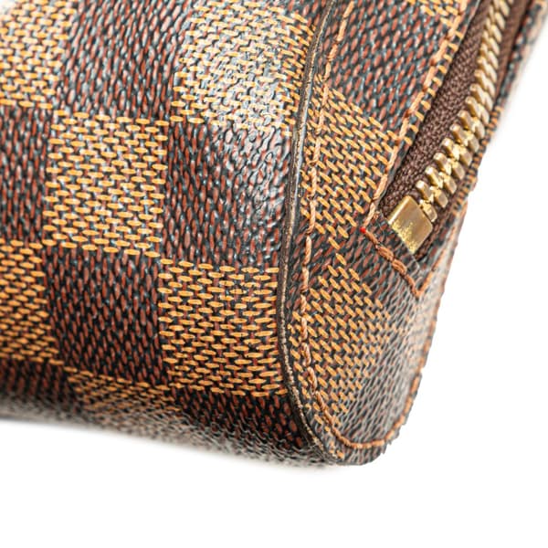 Pre-owned Louis Vuitton Damier Ebene Geronimos Brown
