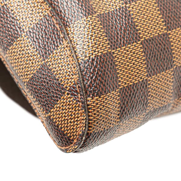 Pre-owned Louis Vuitton Damier Ebene Geronimos Brown