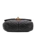 Pikkukuva 3 / 10: Pre-owned Chanel Mini Quilted Lambskin Lacquered Chain Flap Black
