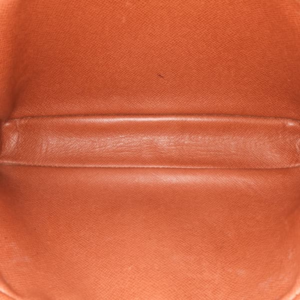 Pre-owned Louis Vuitton Monogram Pochette Marly Bandouliere Brown