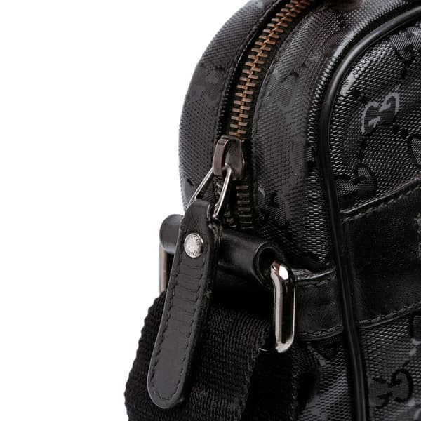 Pre-owned Gucci GG Imprime Crossbody Black