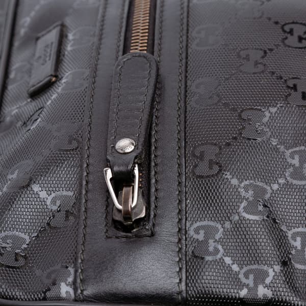 Pre-owned Gucci GG Imprime Crossbody Black
