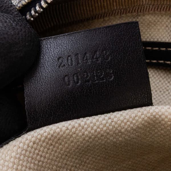 Pre-owned Gucci GG Supreme Crossbody Gray