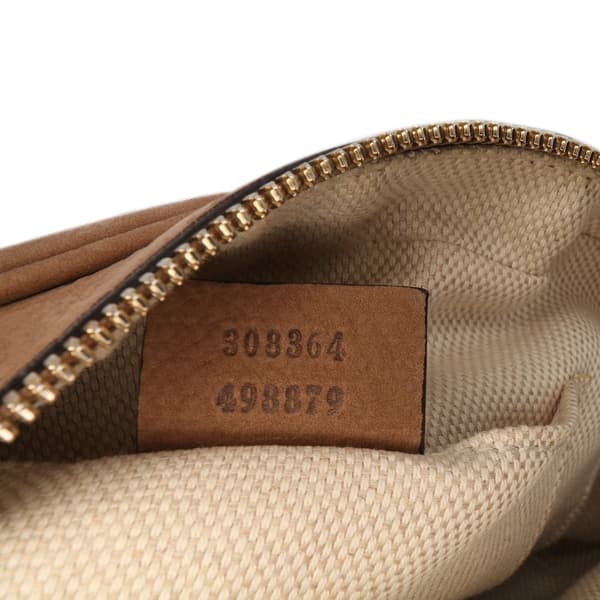 Pre-owned Gucci Leather Soho Disco Crossbody Brown