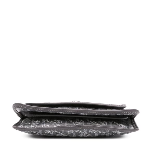 Pre-owned Goyard Goyardine Plumet Pocket Wallet Gray