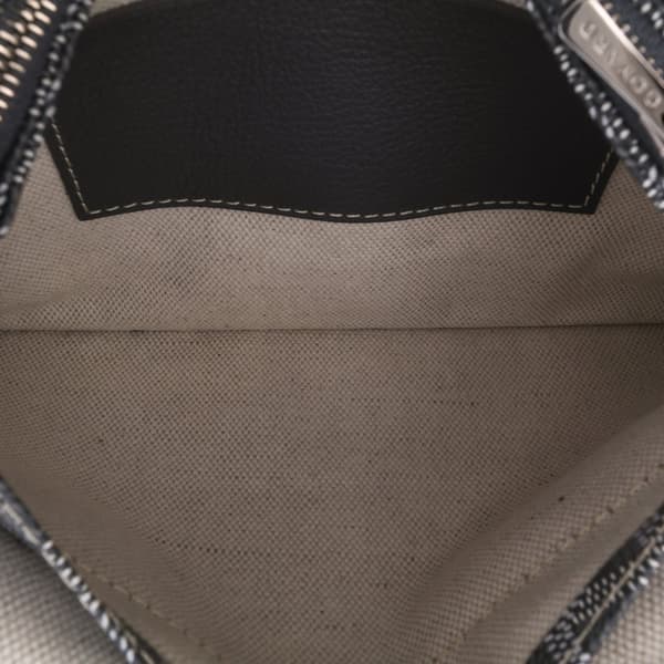 Pre-owned Goyard Goyardine Plumet Pocket Wallet Gray