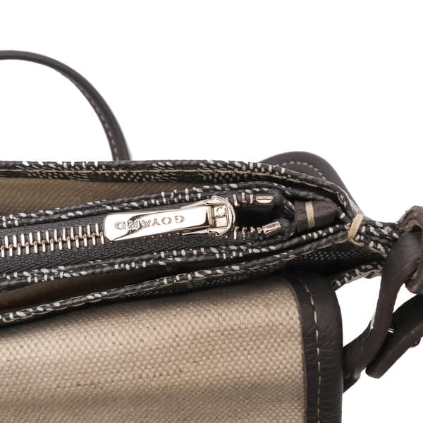 Pre-owned Goyard Goyardine Plumet Pocket Wallet Gray