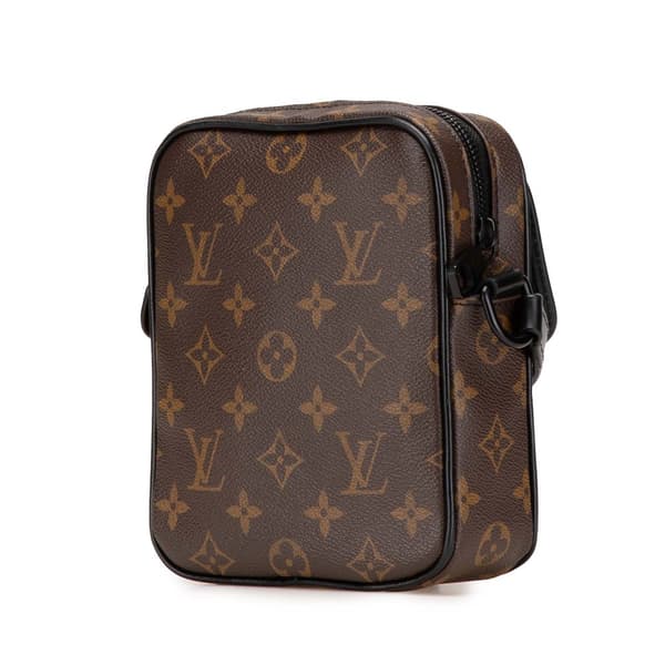 Pre-owned Louis Vuitton Monogram Macassar Christopher Wearable Brown