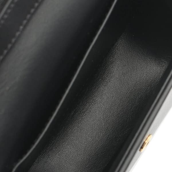 Pre-owned Celine Mini Calfskin Claude Crossbody Black