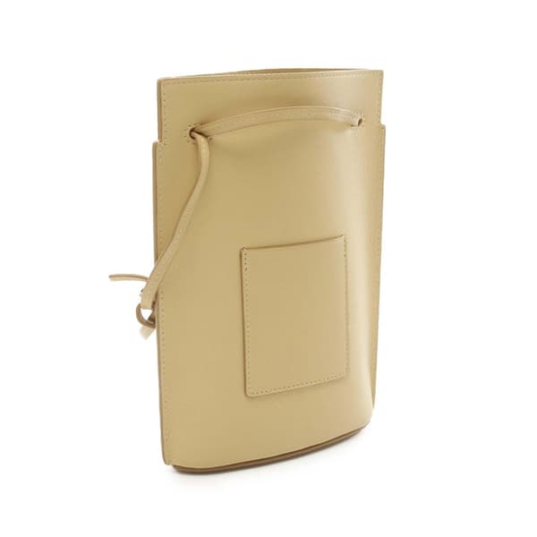 Pre-owned LOEWE Calfskin Dice Pocket Crossbody Brown