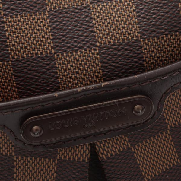 Pre-owned Louis Vuitton Damier Ebene Bloomsbury PM Brown