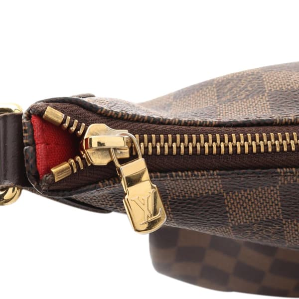 Pre-owned Louis Vuitton Damier Ebene Bloomsbury PM Brown