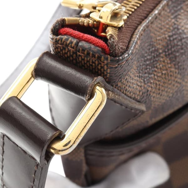 Pre-owned Louis Vuitton Damier Ebene Bloomsbury PM Brown