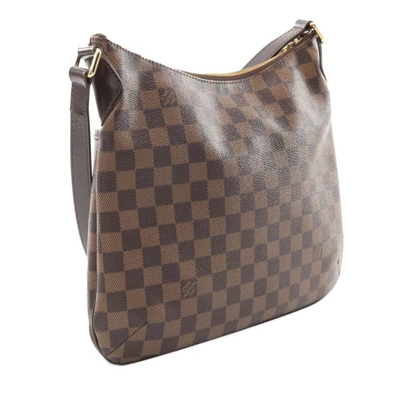 Pre-owned Louis Vuitton Damier Ebene Bloomsbury PM Brown