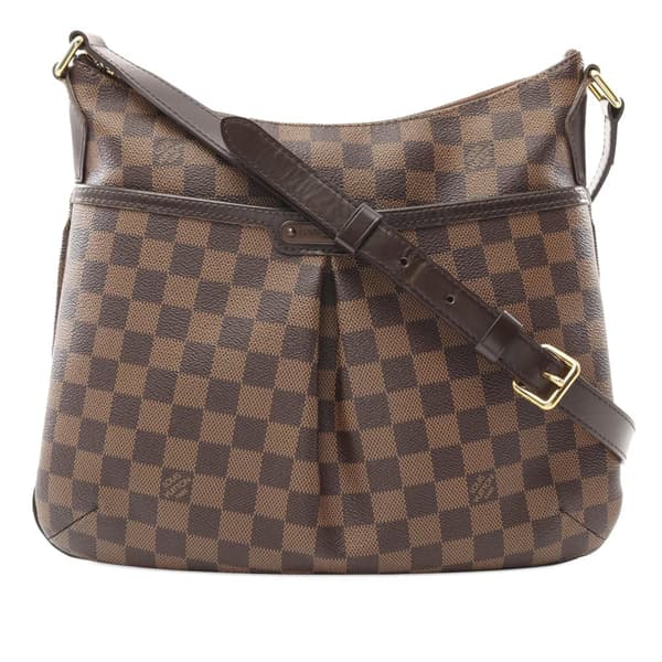 Pre-owned Louis Vuitton Damier Ebene Bloomsbury PM Brown
