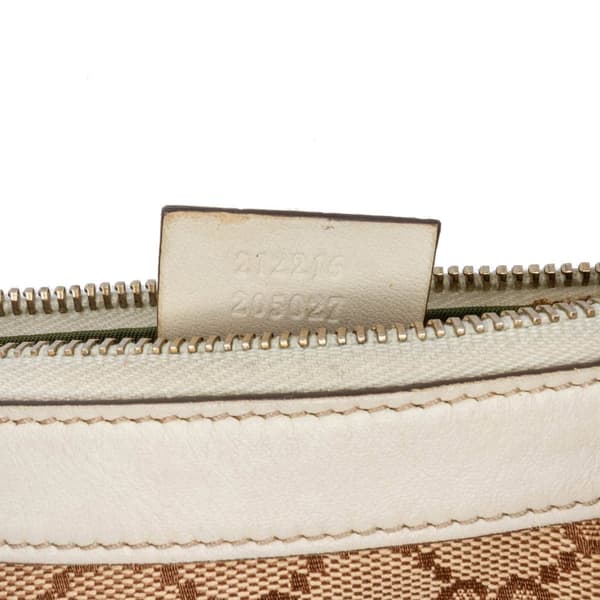Pre-owned Gucci GG Canvas Crossbody Brown