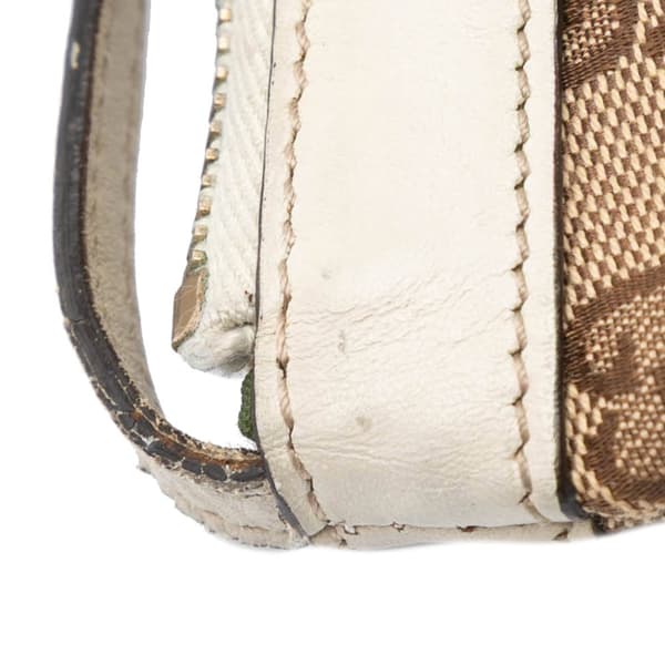 Pre-owned Gucci GG Canvas Crossbody Brown