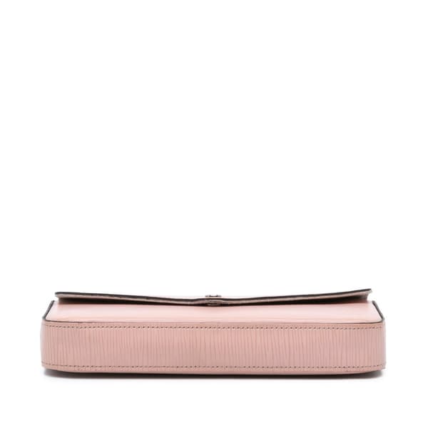 Pre-owned Louis Vuitton Epi Pochette Felicie Pink